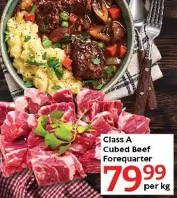 Oxford Freshmarket Class A Cubed Beef Forequarter offer