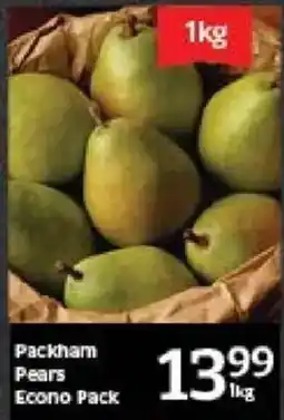 Oxford Freshmarket Packham Pears offer
