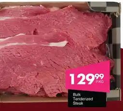 Save Hyper Bulk Tenderized Steak offer