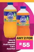 Game Hall's Blended Fruit Squash 1.25 L Assorted - Any 2 for offer