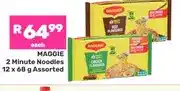 Maggi 2 Minute Noodles 12 x 68 g Assorted