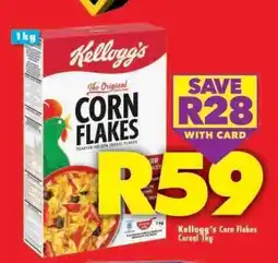 Shoprite Kellogg's Corn Flakes Cereal 1kg offer