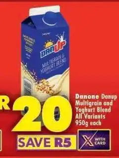 Shoprite Danone Danup Multigrain and Yoghurt Blend offer