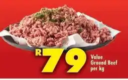 Shoprite VALUE GROUND BEEF per kg offer