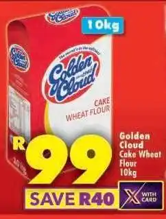 Shoprite Golden Cloud Cake Wheat Flour 10kg offer