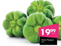 Save Green Peppers offer