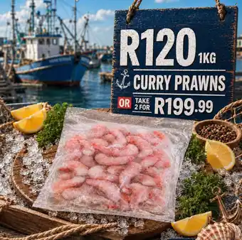 Curry Prawns