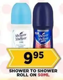 Goal Supermarket Shower to Shower Roll On offer
