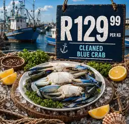 Take 'n Pay Cleaned Blue Crab offer