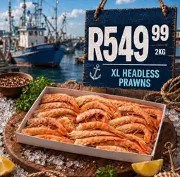 Take 'n Pay XL headless prawns offer