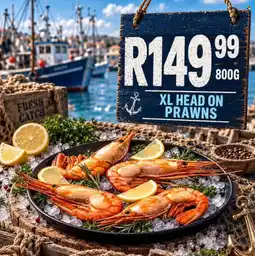 Take 'n Pay XL head on prawns offer