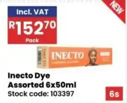 Africa Cash and Carry Inecto Dye Assorted offer