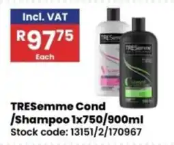Africa Cash and Carry TRESemmé Cond/Shampoo offer