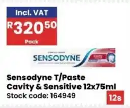 Africa Cash and Carry Sensodyne T/Paste Cavity & Sensitive offer