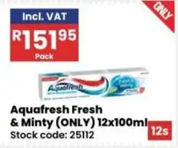 Africa Cash and Carry Aquafresh Fresh & Minty offer