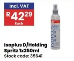 Africa Cash and Carry Isoplus D/Holding Spritz offer