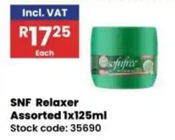 Africa Cash and Carry SNF Relaxer Assorted offer