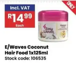 Africa Cash and Carry E/Waves Coconut Hair Food offer