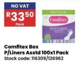 Africa Cash and Carry Comfitex Box P/Liners Asstd offer
