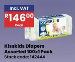 Africa Cash and Carry Kisskids Diapers Assorted offer
