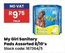 Africa Cash and Carry My Girl Sanitary Pads Assorted offer