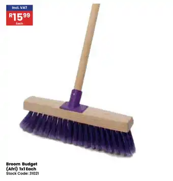 Africa Cash and Carry Broom Budget (Afri) offer