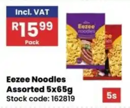 Africa Cash and Carry Eezee Noodles Assorted offer