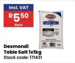 Africa Cash and Carry Desmondi Table Salt offer