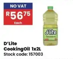 Africa Cash and Carry D'Lite Cooking Oil offer