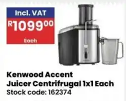 Africa Cash and Carry Kenwood Accent Juicer Centrifugal offer