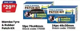 Africa Cash and Carry Mamba Tyre & Rubber Patch Kit offer