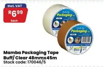 Africa Cash and Carry Mamba Packaging Tape offer