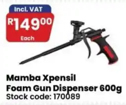 Africa Cash and Carry Mamba Xpensil Foam Gun Dispenser offer
