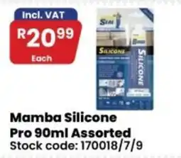 Africa Cash and Carry Mamba Silicone Pro Assorted offer