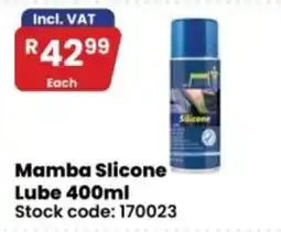 Africa Cash and Carry Mamba Silicone Lube offer