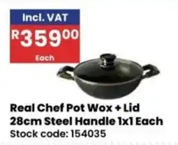 Africa Cash and Carry Real Chef Pot Wox + Lid offer
