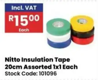 Africa Cash and Carry Nitto Insulation Tape Assorted offer