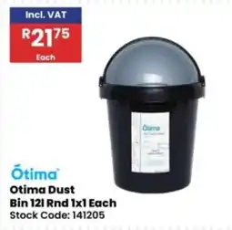 Africa Cash and Carry Otima Dust Bin 12l Rnd offer