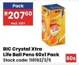 Africa Cash and Carry BIC Crystal Xtra Life Ball Pens offer