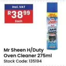 Africa Cash and Carry Mr Sheen H/Duty Oven Cleaner offer