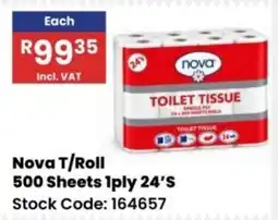 Africa Cash and Carry Nova T/Roll offer