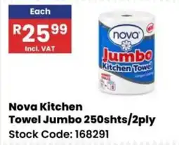 Africa Cash and Carry Nova Kitchen Towel Jumbo offer