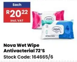 Africa Cash and Carry Nova Wet Wipe Antivacterial offer