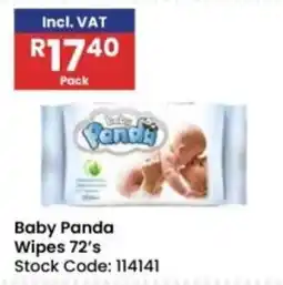 Africa Cash and Carry Baby Panda Wipes offer
