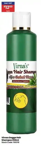 Africa Cash and Carry Virna's Dagga Hair Shampoo offer