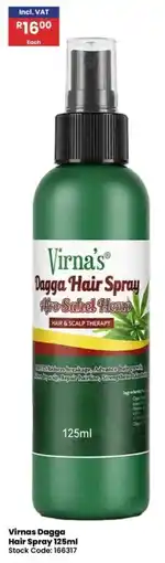 Africa Cash and Carry Virna's Dagga Hair Spray offer