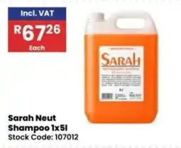 Africa Cash and Carry Sarah Neut Shampoo offer