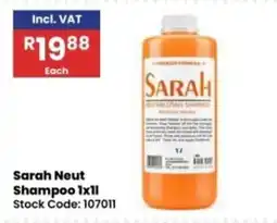 Africa Cash and Carry Sarah Neut Shampoo offer