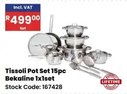 Africa Cash and Carry Tissoli Pot Set 15pc Bekaline offer