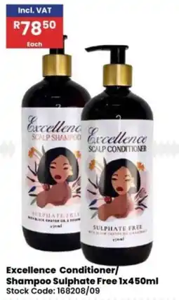 Africa Cash and Carry Excellence Conditioner/Shampoo Sulphate Free offer